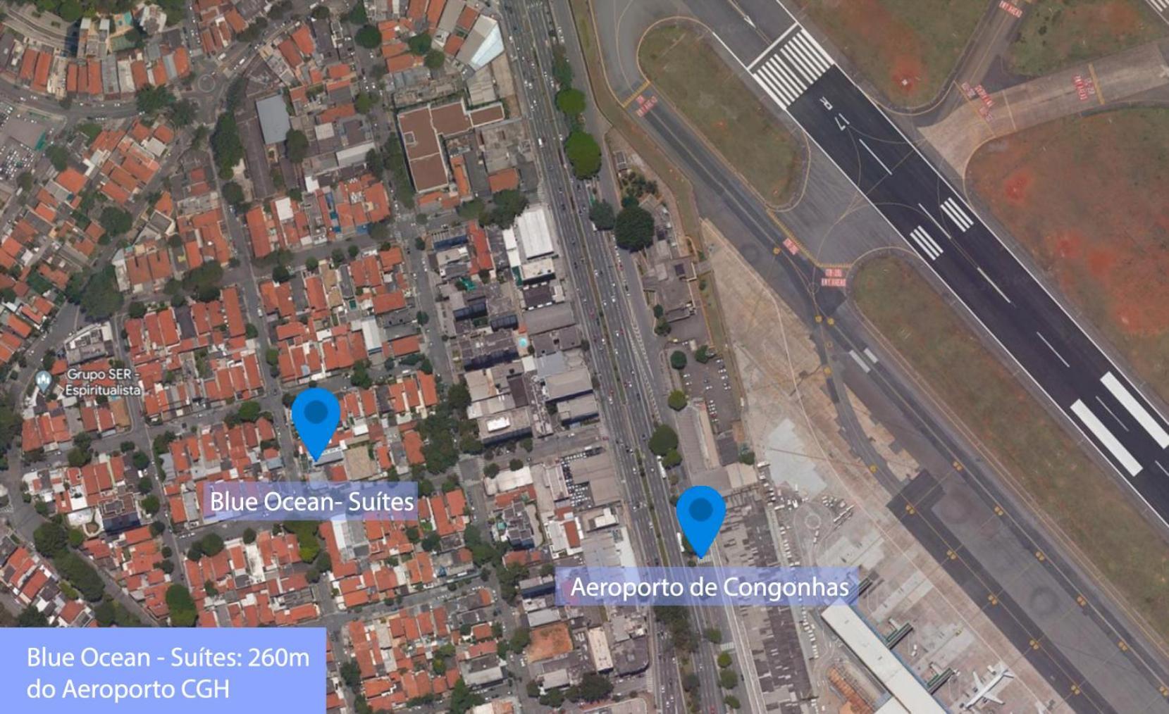 Blue Ocean Suites - Aeroporto Congonhas São Paulo Luaran gambar